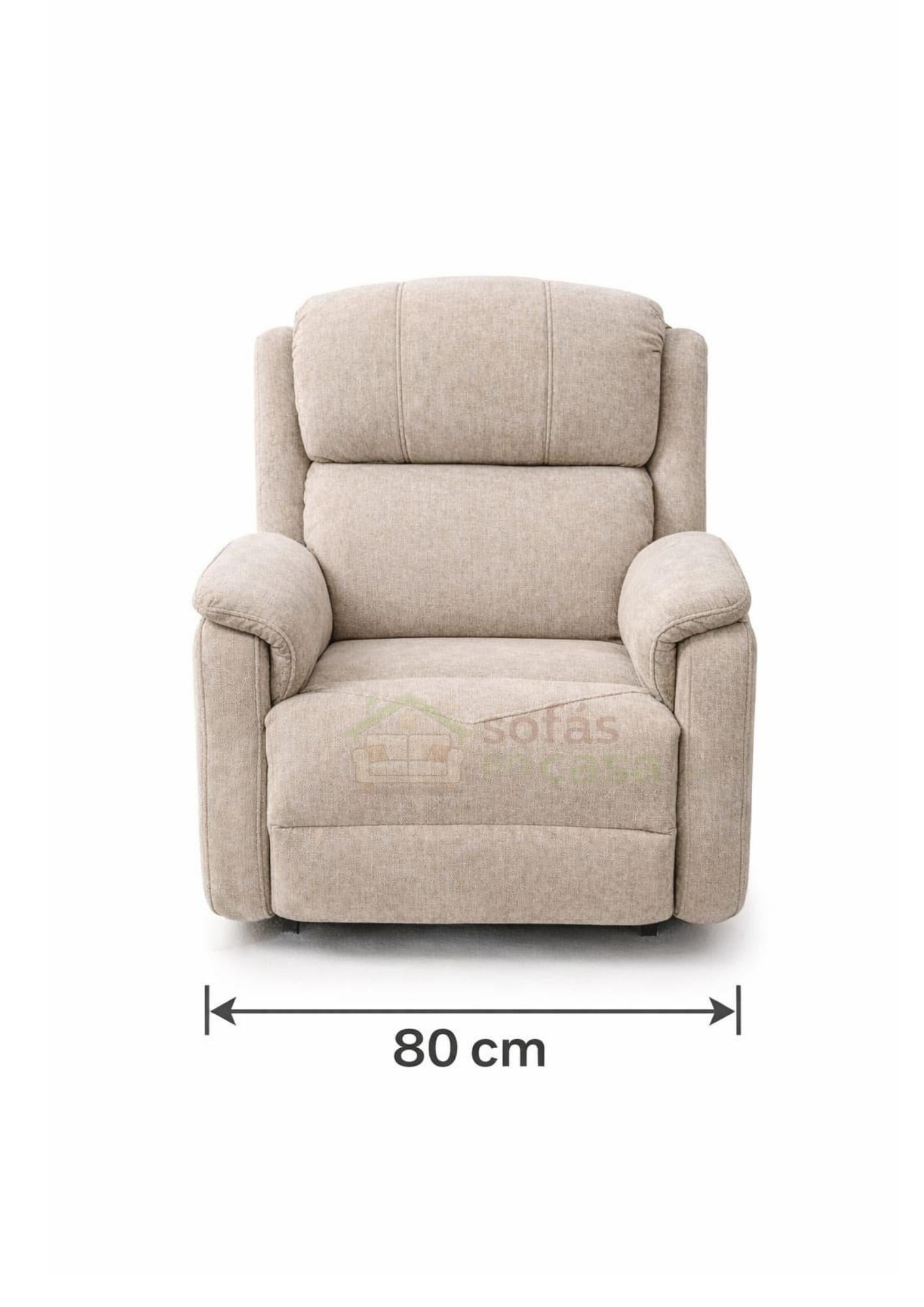 Sillon relax modelo Africa Beige