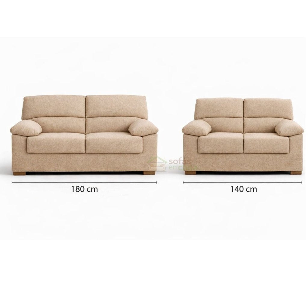 3+2 Modelo Turín Beige