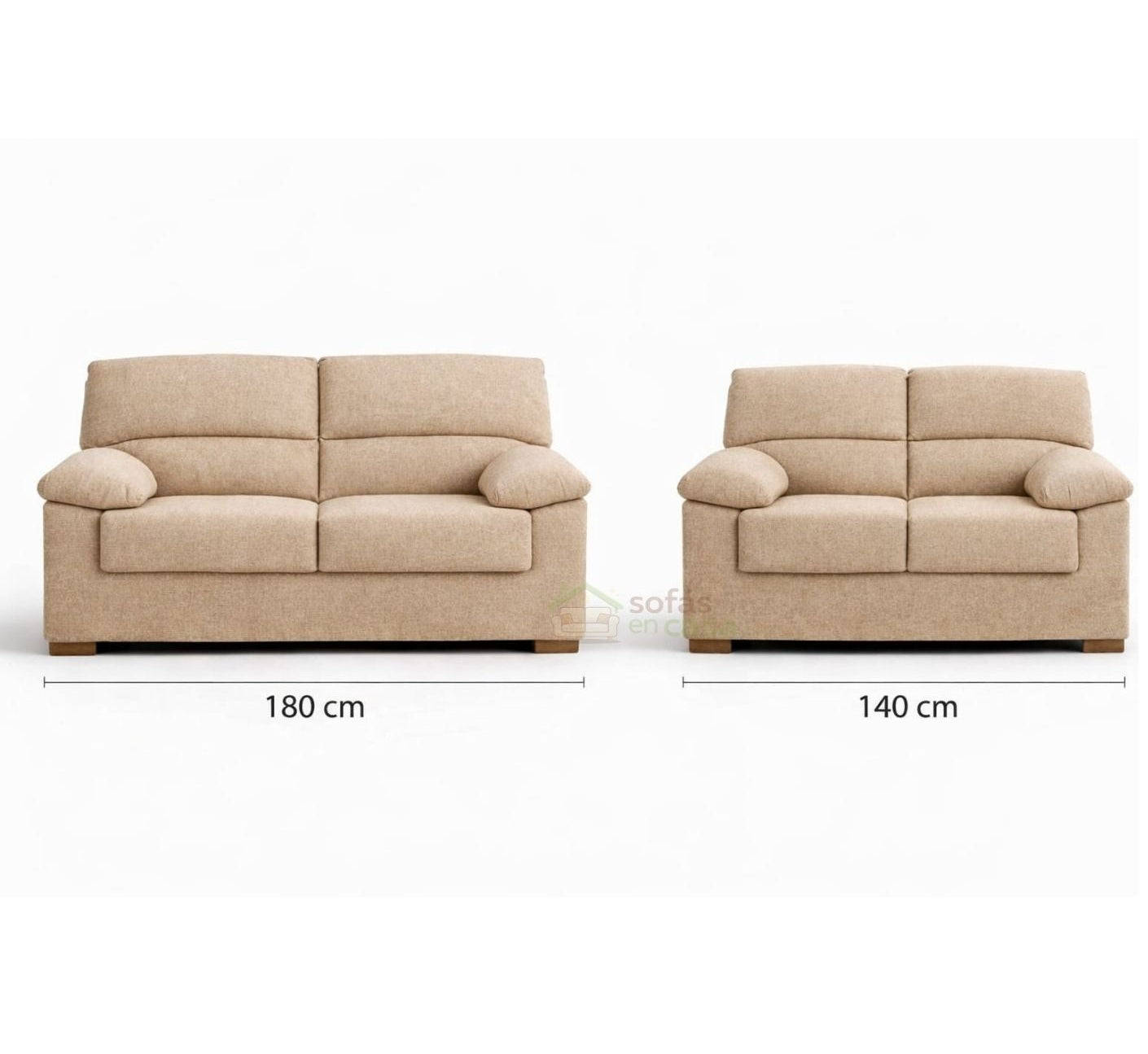 3+2 Modelo Turín Beige