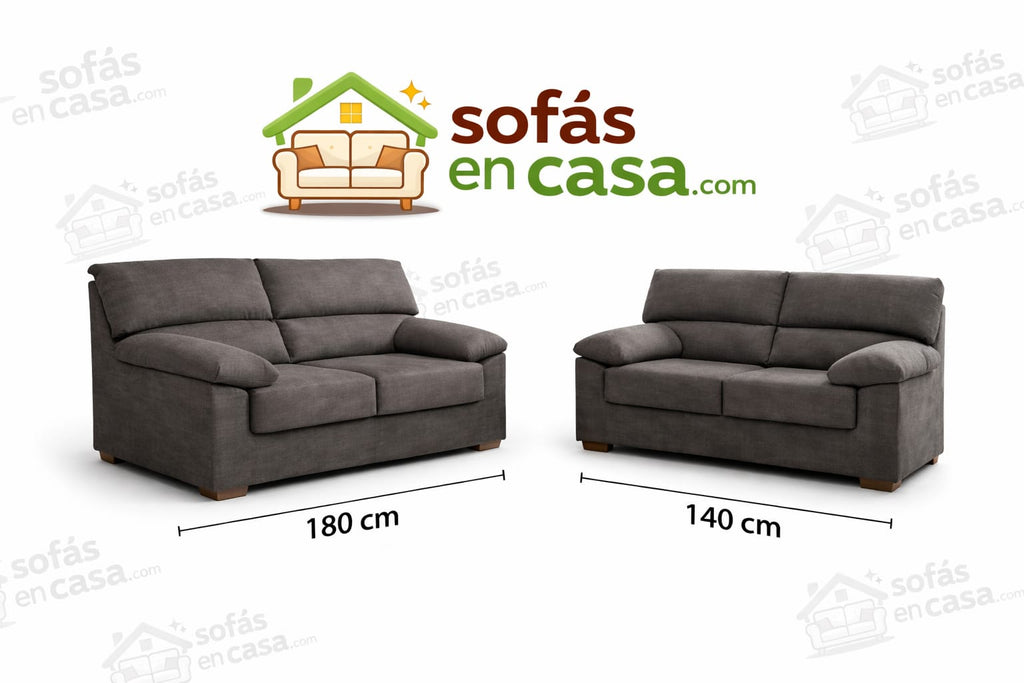 Sofás 3+2 Modelo Turín Marengo